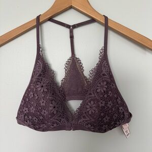 Victoria's Secret Purple Lace Bralette